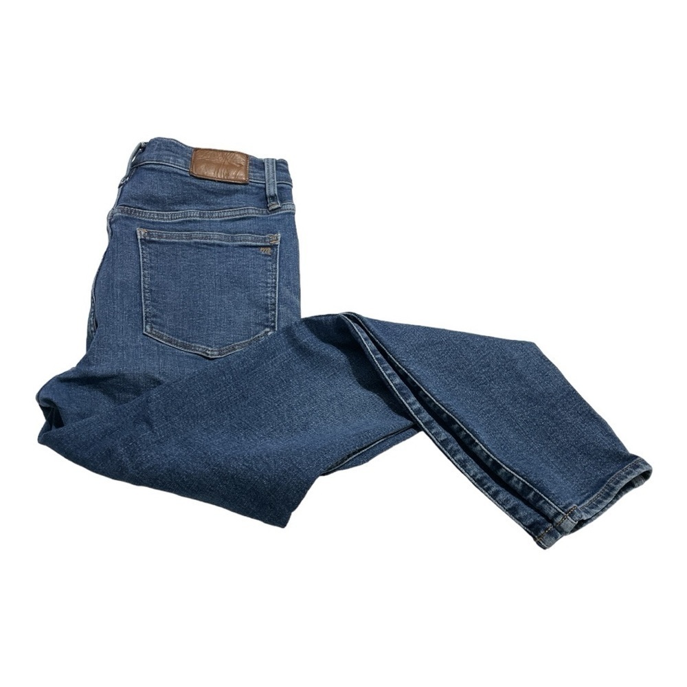 Madewell High Rise / waisted Skinny Womens 29 Stretch Dark Wash Denim Jeans - Picture 3 of 14
